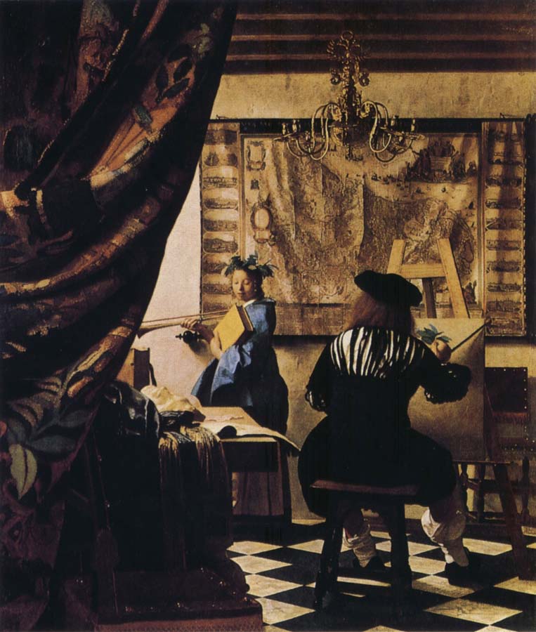 Jan Vermeer Allegory of Painting